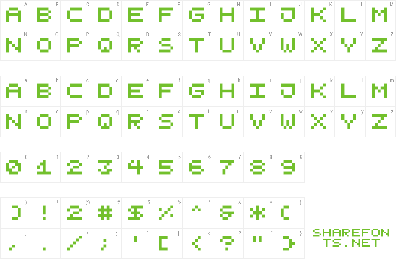 Font TPF Modular 1 preview